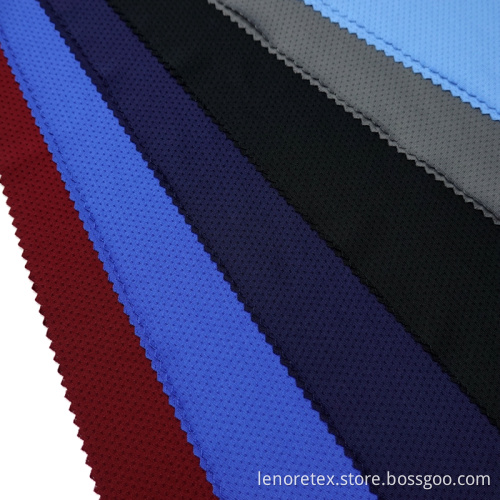 Polyester Stretch Knitted Bird Eye Sports Mesh Fabric